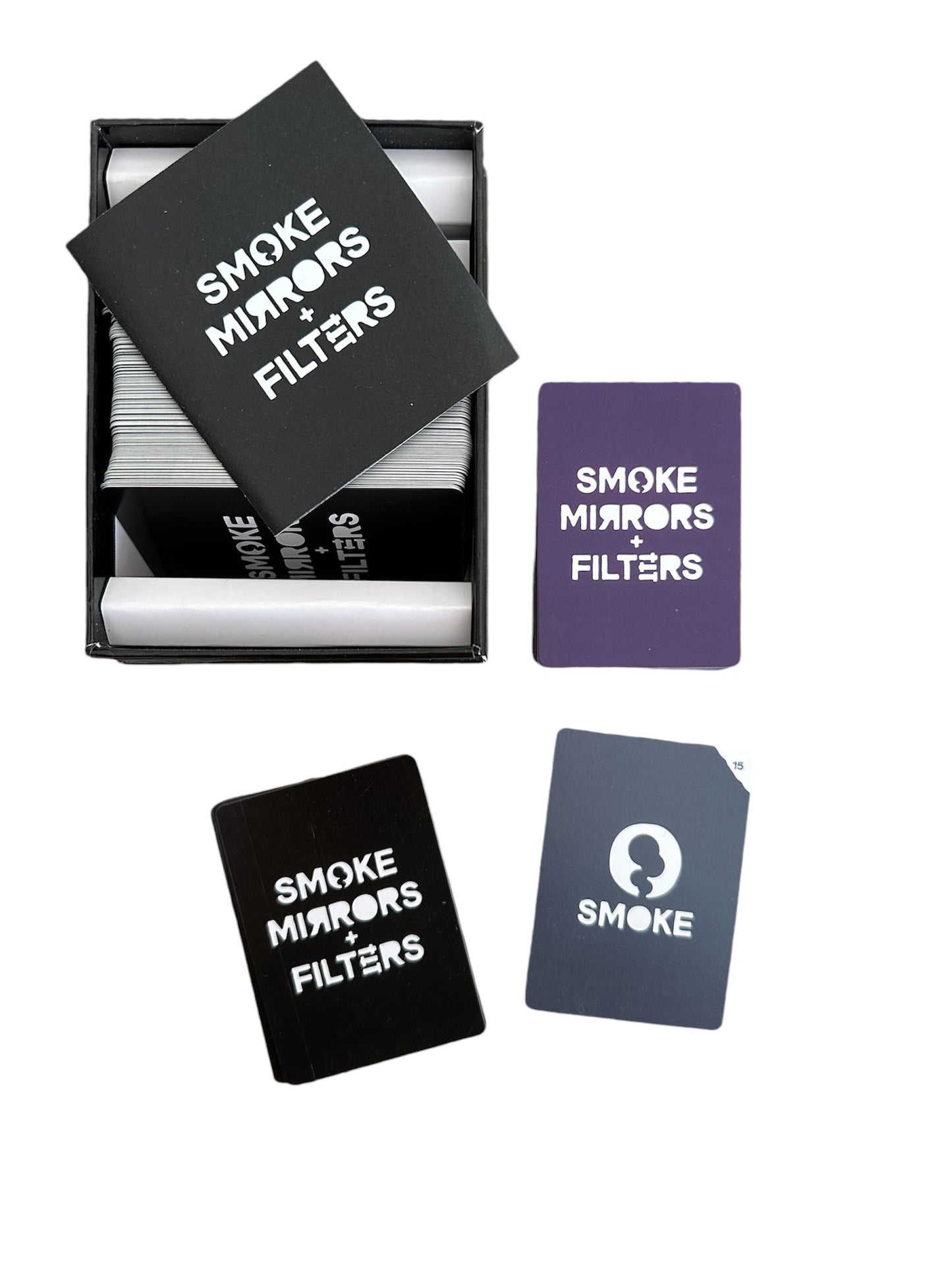 CARD GAME Smoke Mirrors + Filters