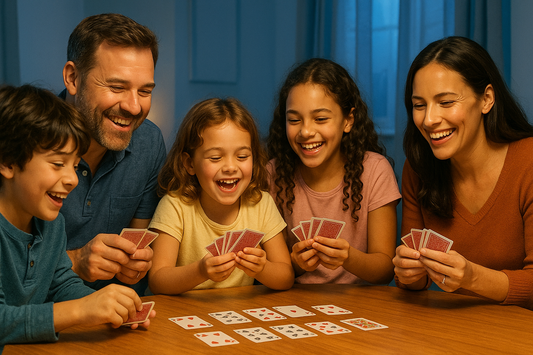 5 Benefits of playing card games as a family (hint: screen-free activities and so much more!)